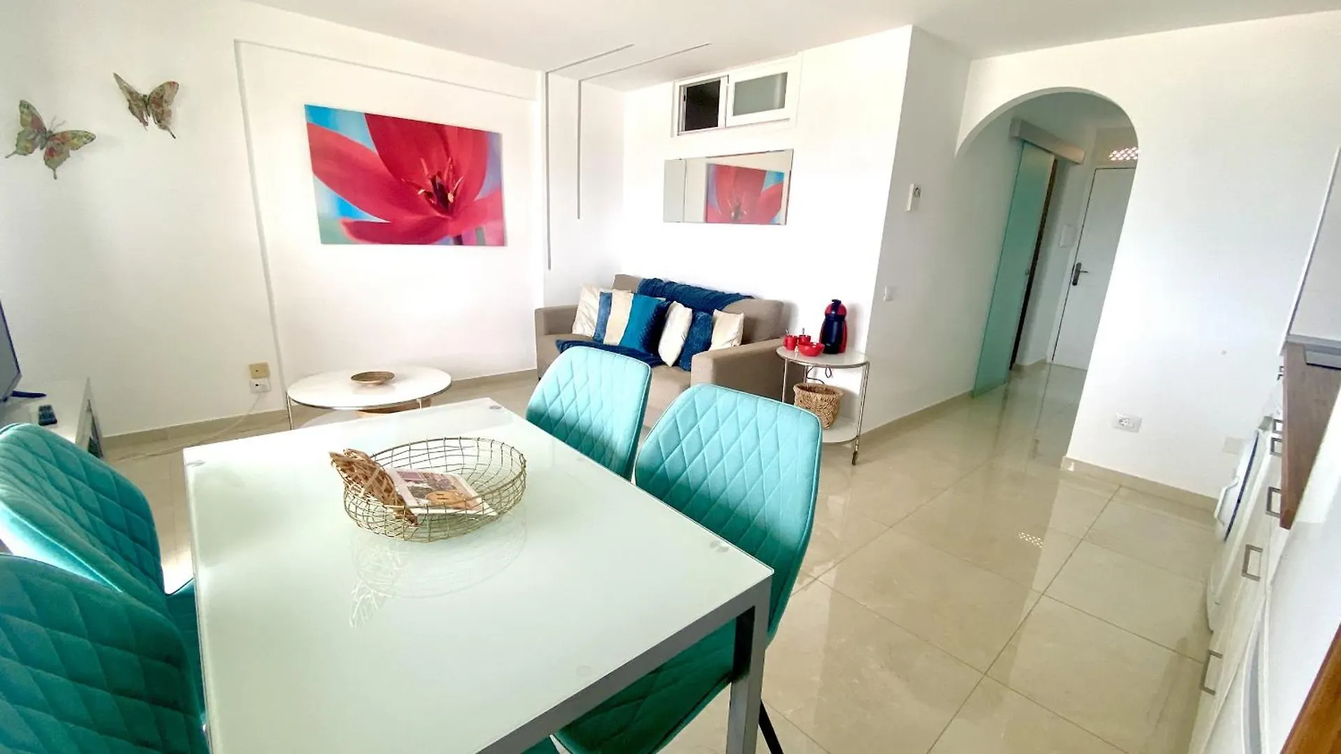 شقة Flamingo Luxury Views By Deihu Experiences بالم مار